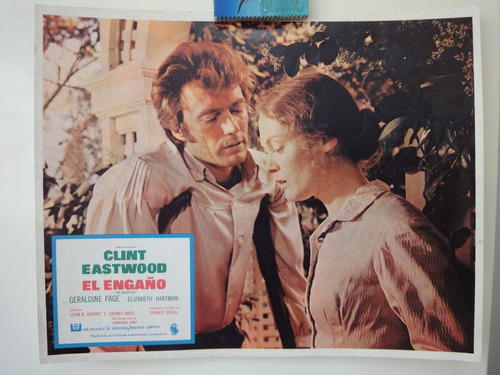 Cart Beguiled Engaño Clint Eastwood Jo Ann Harris Don Siegel