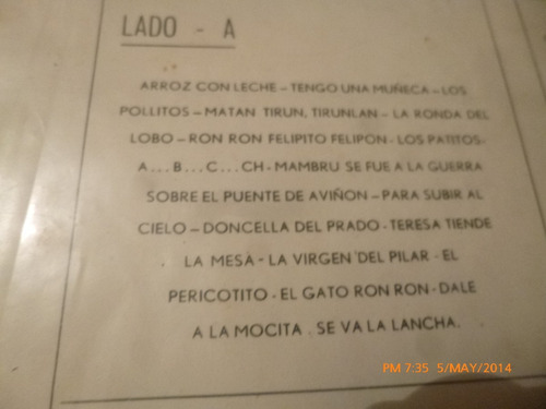 Vinilo Lp De Enrique Lynch --rondas (u903