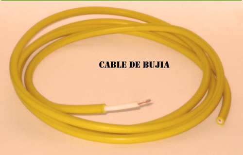 Cable Siliconado - Bujia - Para Encendido De Calderas 7 Mm