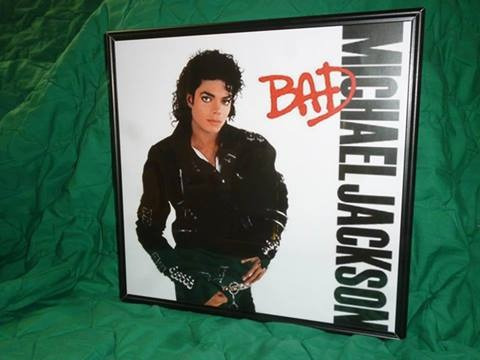 Cuadro Enmarcado Michael Jackson / Bad