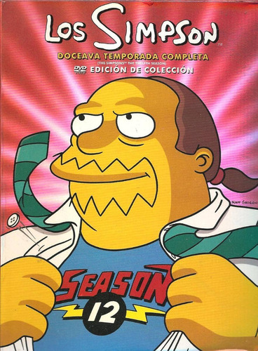 Los Simpson Doceava Temporada 12 Doce Serie Dvd
