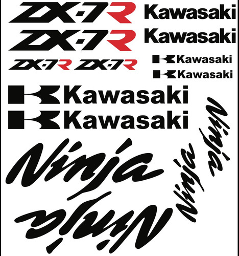 Stickers Para Kawasaki Zx7r