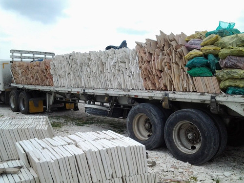 Piedra Laja Para Fachada Salmón O Canela