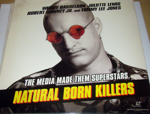 Natural Born Killers / Oliver Stone Laser Disc Doble  / Kkt