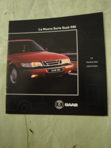 Publicidad Folleto Saab 900 Año 1994