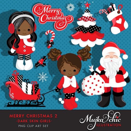Kit Imprimible Navidad Imagenes Clipart Cod 75