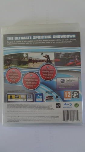 Jogo Para Ps3 Sports Champions Novo E Lacrado