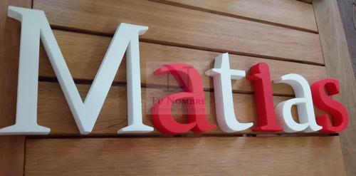 9 Letras 35 Cm Corporeas Pintadas Tu Nombre Importa Polyfan