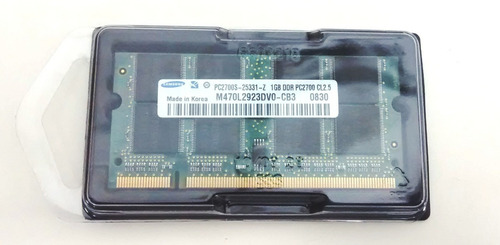 Memória Samsung Ddr 1gb 333 Pc2700 Notebook Compaq Nx6120