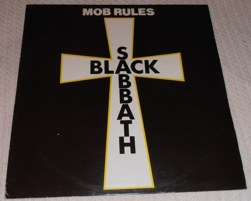 Black Sabbath - Mob Rules (vinilo Single 12'' Ed. U K 1981)