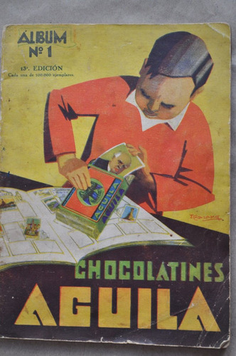 Álbum N°1 Figuritas Chocolatines Águila Proceres Uniformes