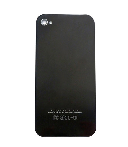 Tapa De Batería Para iPhone 4s Y 4g Negro