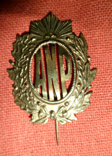 Antiguo Pin Prendedor Administración Nacional Puertos 1950