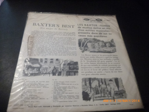 Vinilo Lp De Baxters Best Lo Mejor De Baxter (u839