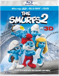 Blu Ray 3 D + Dvd Smurfs 2 Pitufos Original Nueva