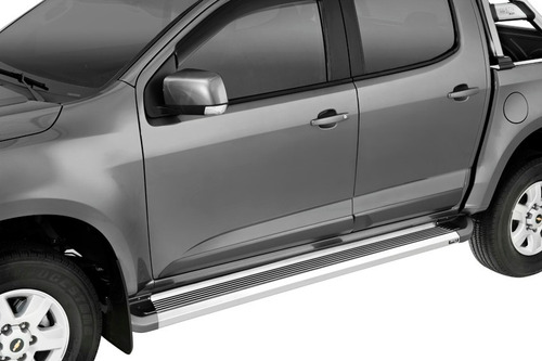 Estribos Aluminio Pesado Bepo P/ Chevrolet S10 2012 2013 2019