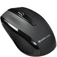 Mouse Eurocase Optico 3d Eumo126 1200dpi Usb Negro