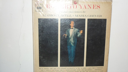 Lp Vinilo Roberto Yanes - Canta Canciones De Mario Clavell