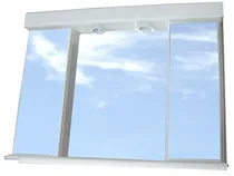 Comprar Peinador Triptico 80 Espejo Botiquin  Baños Laqueado