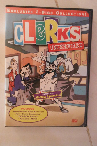 Clerks Animated Series Uncensored Import Usa Kevin Smith