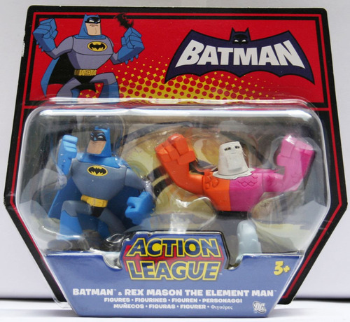 Batman Hombre Elemento Rex Mason Action League Mattel