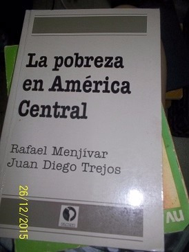 La Pobreza En América Central - Menjívar Y Trejos - C488
