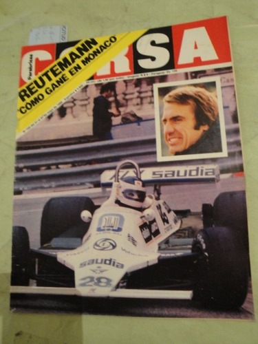 Corsa 729 Reutemann Tyrrell 010 Daly Teo Fabi Victor Rosso