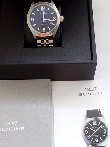 Relogio Glycine Ref. 3900 Incursore Eta 2824-2 44mm