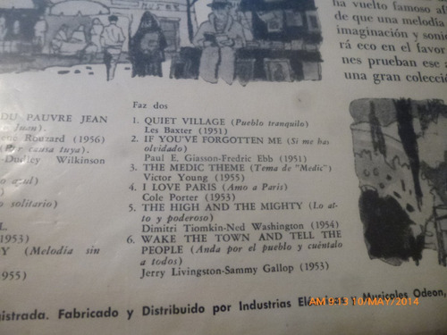 Vinilo Lp De Baxters Best Lo Mejor De Baxter (u839