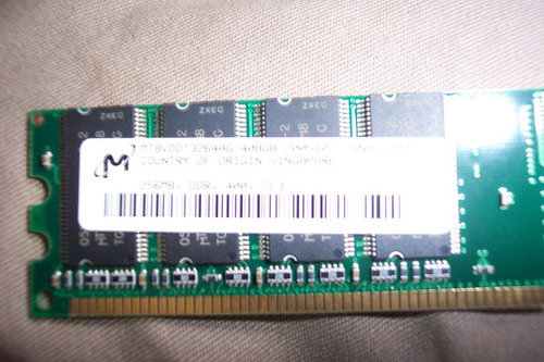 Memoria Ram 256 Mb Ddr 400