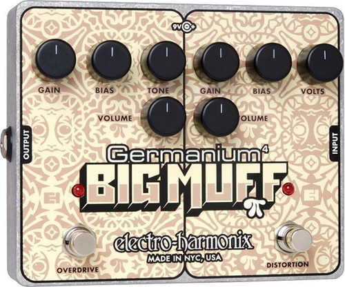 Pedal Electro-harmonix Germanium 4 Big Muff Pi Overdrive