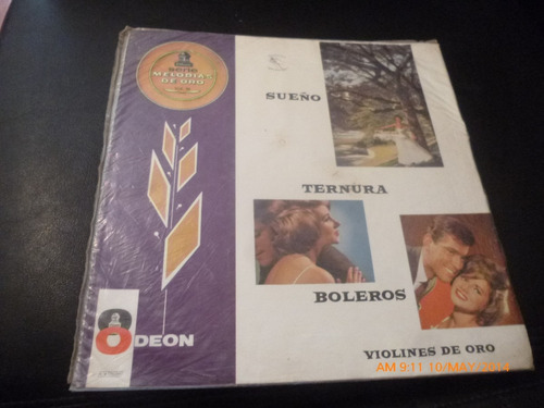 Vinilo Lp De Violines De Oro Sueño Ternura Boleros (u833