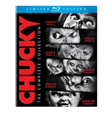 Blu Ray Chucky The Complete Collection 6 Disc Original