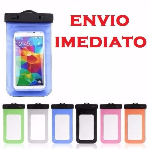 Capa Bolsa A Prova Dágua Impermeável Universal Para Celular