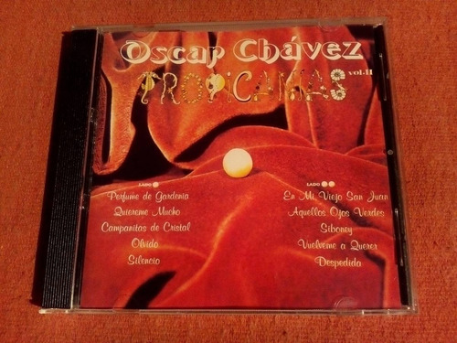 Oscar Chavez - Tropicanias Vol.2 Cd Nac Ed 2001 Mdisk