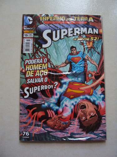 Superman # 15 - Os Novos 52 - Dc Comics - Panini