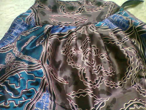 Hermoso Bolso De Tela Rasada