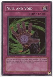 Carta Yugioh Null And Void Holo