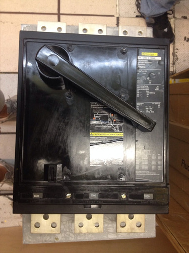 Interruptor Termomagentico 3 Polos 2000 Amp Paf2036 Square D