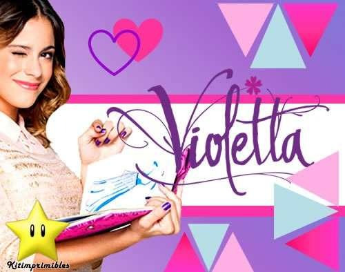 Kit Violetta Segunda Temporada Diseñá Tarjetas Y Mas