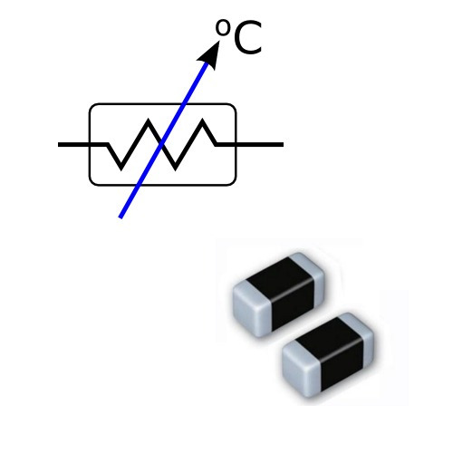 Termistor Ntc Sensor Temperatura Smd 15k