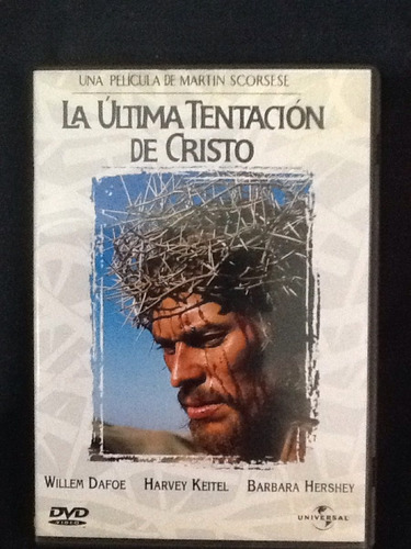 Película Dvd La Última Tentación De Cristo