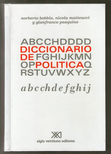 Diccionario De Política - 2 Tomos, Bobbio / Pasquino, Sxxi