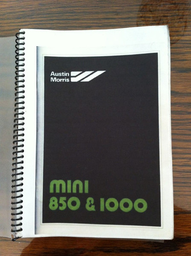 Manual Propietario Austin Rover Mini