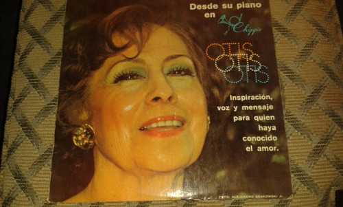 Disco Acetato De Chipp´s Presenta A Otis Su Piano Y Sus Canc