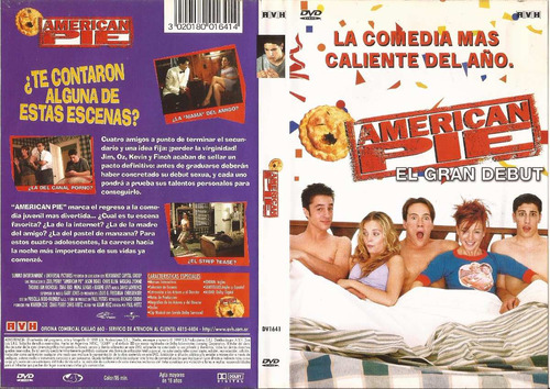 American Pie El Gran Debut Dvd Original