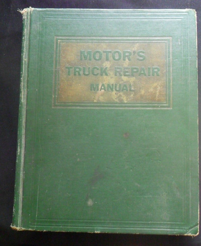 Motor's Truck Repair Manual 1960