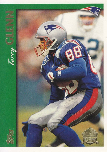 1997 Topps Minted In Canton Terry Glenn Wr Patriots