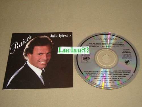 Julio Iglesias Raices 1989 Cbs Cd Usa