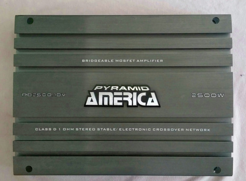 Amplificador Monoblock 2500 Watts + Bajo Kikers 12 Cvx 1500